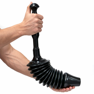 Heavy Duty Bathroom Drain Plunger Sink & Toilet Blockage Remover