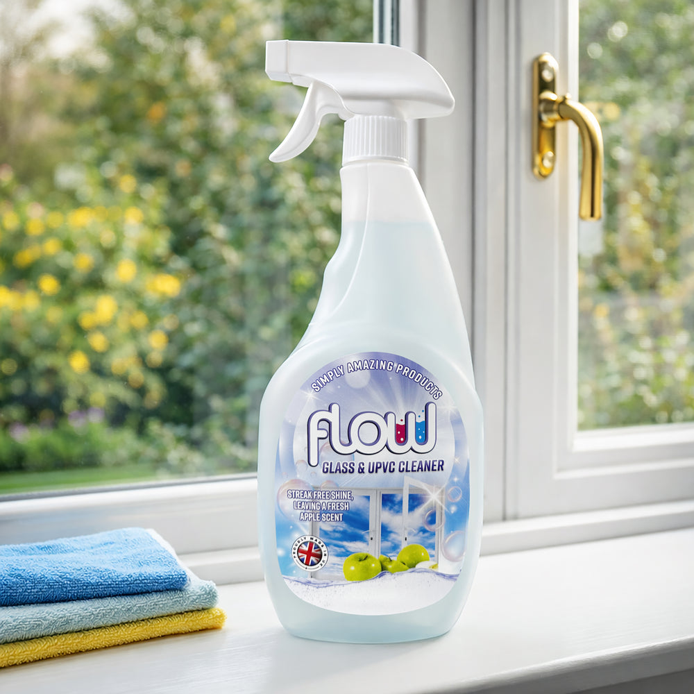 Glass Cleaner Spray 750ml Window Door uPVC Cleaner Restorer