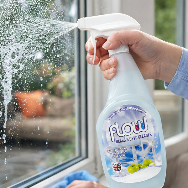 Glass Cleaner Spray 750ml Window Door uPVC Cleaner Restorer