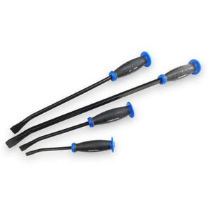 24" Heavy Duty Wrecking Bar Set 4pc Carbon Steel Pry Bars