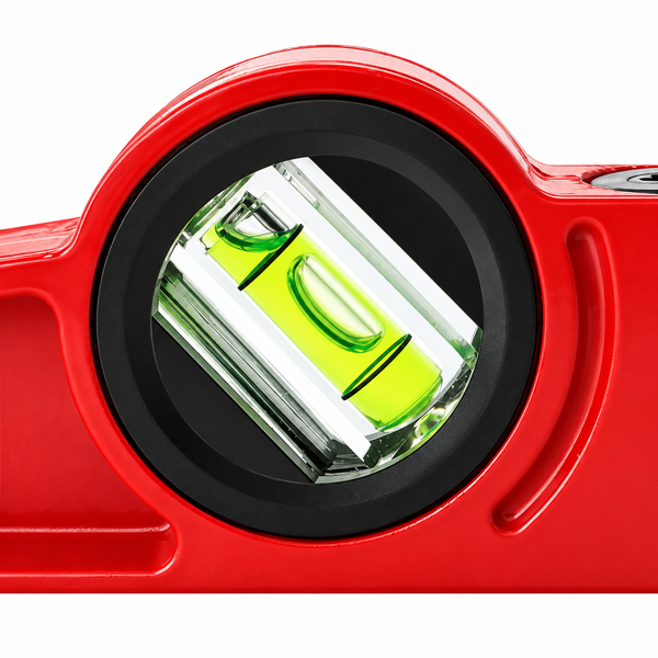 250mm Magnetic Torpedo Spirit Level with 3 Vials
