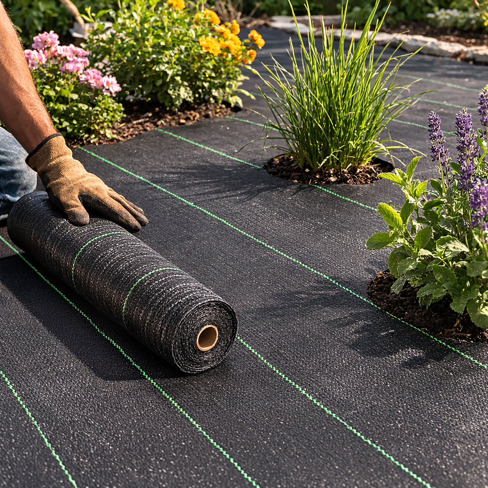 2m x 50m Heavy Duty Weed Control Fabric