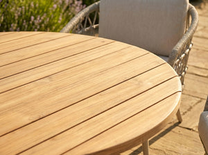 Acacia outdoor dining table