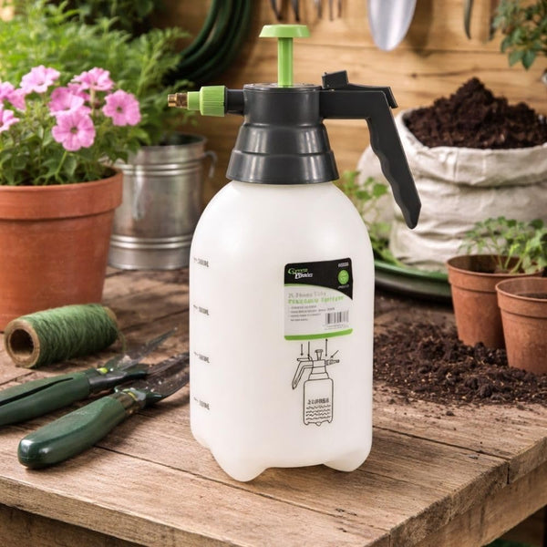 adjustable pressure sprayer for plants and lawns