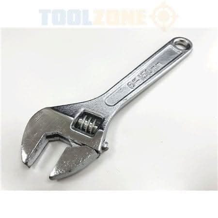 Adjustable spanner with chrome plated finish for general repairs