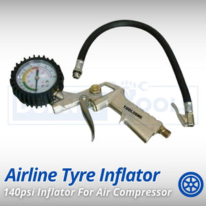 heavy duty tyre inflator 140 psi