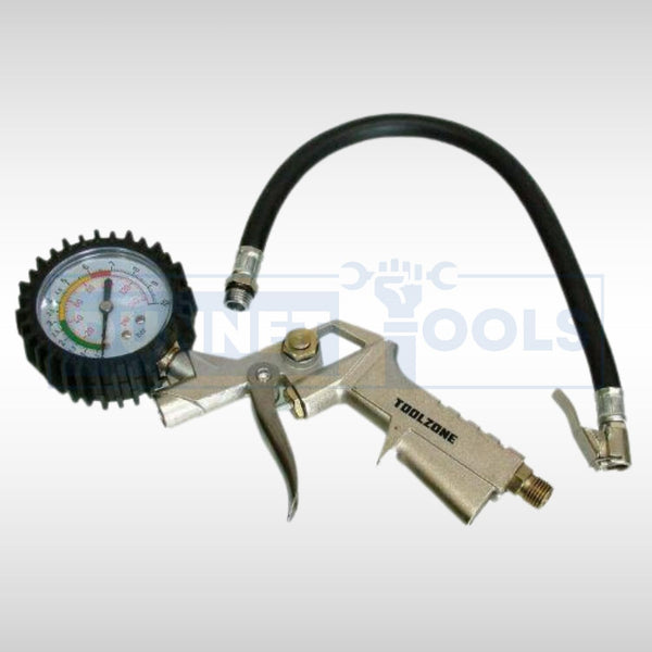 pneumatic tyre inflator with hose