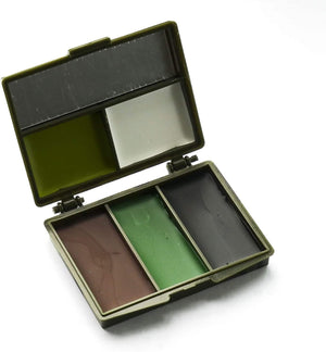 3 colour camouflage face paint set for airsoft games