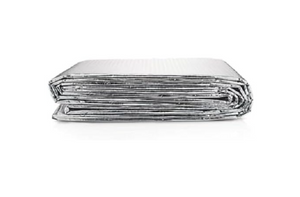 Reflective radiator foil for energy saving