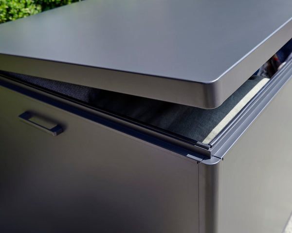 Aluminium garden storage solution