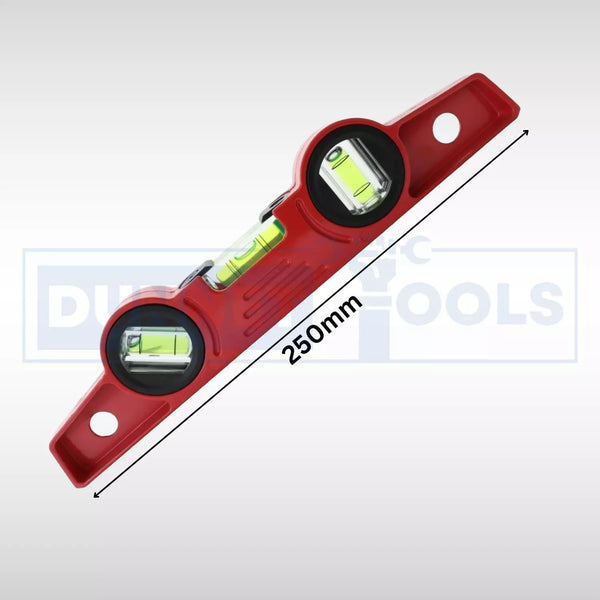 aluminium spirit level with magnetic base
