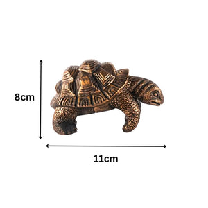 Detailed resin tortoise plant pot decoration