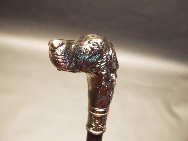 Elegant dog head cane for collectors and decor