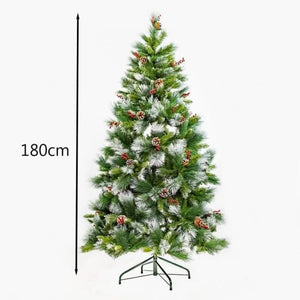 artificial-christmas-tree-pine-cones-and-berries