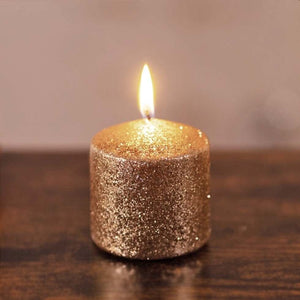 attractive-glitter-pillar-candles-gold-or-silver