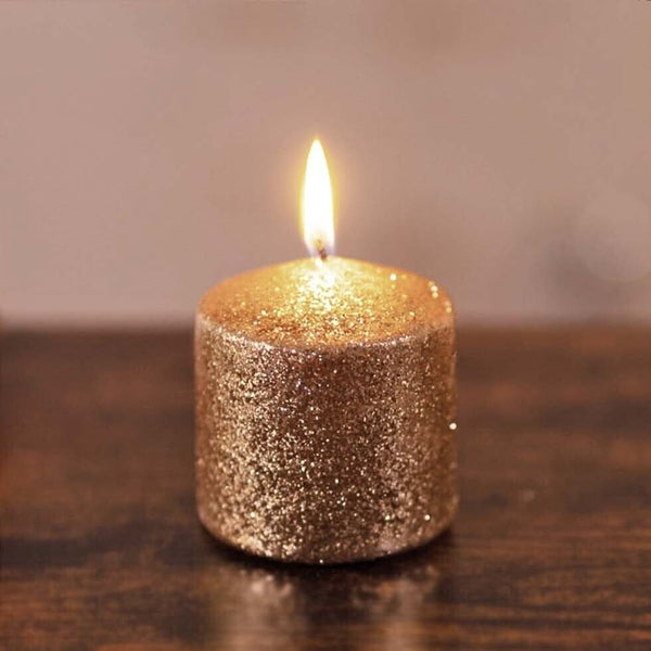 attractive-glitter-pillar-candles-gold-or-silver