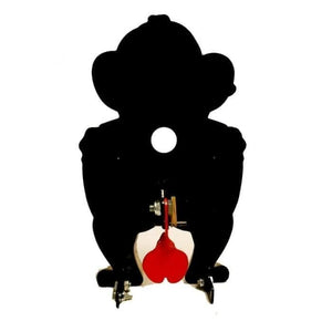Air rifle novelty spinning target