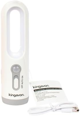LED night light with rechargeable battery