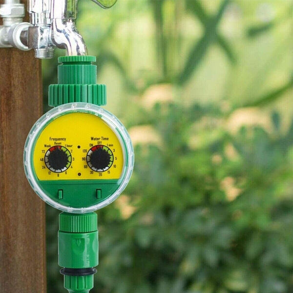 Digital garden timer for lawn sprinkler management