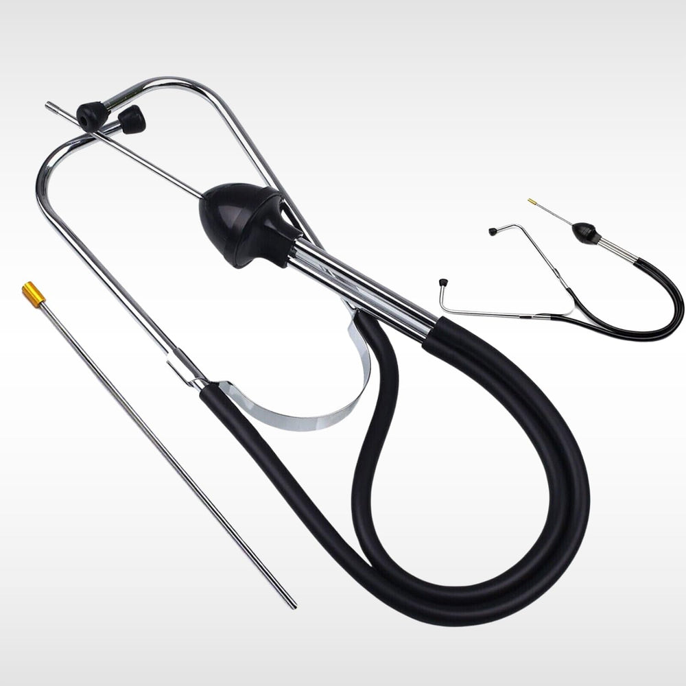 Automotive stethoscope with stainless steel probe
