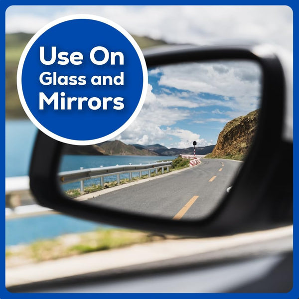 Car window cleaner spray for crystal clear glass