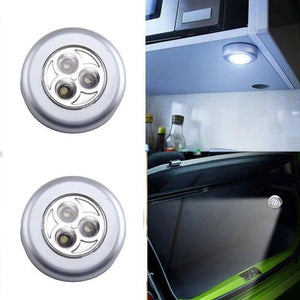 White stick on LED shelf light.