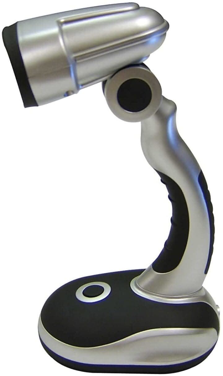 12 LED portable desk lamp with adjustable head