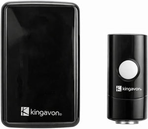 Battery powered wireless doorbell kit.