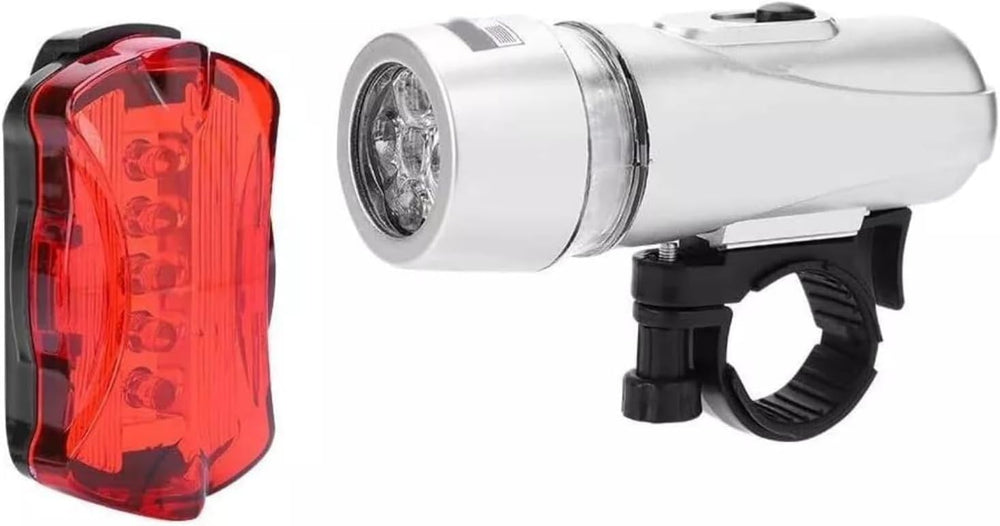 LED bike lights front and rear safety kit