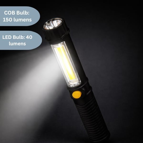 Portable LED pen light for workshop repairs