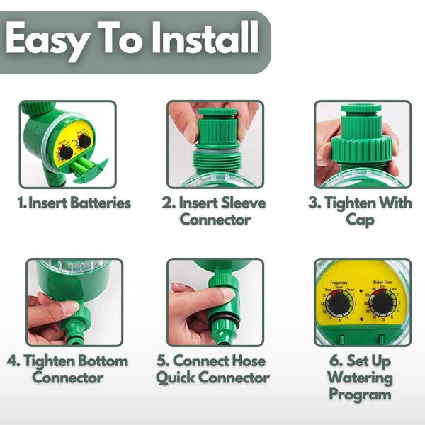 Weather resistant hose timer for outdoor irrigation systems