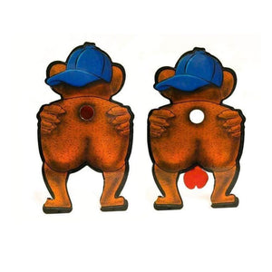 Bear bottom nut cracker shooting target