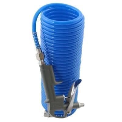 Air Hose and Blow Gun Flexible Air Compressor Tool Air Line Air Duster Recoil