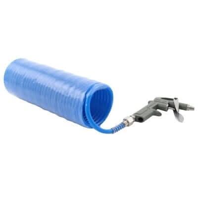 Air Hose and Blow Gun Flexible Air Compressor Tool Air Line Air Duster Recoil