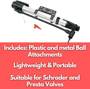 mini bike pump for mountain bike tyres