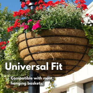 coconut fibre liner for flower baskets