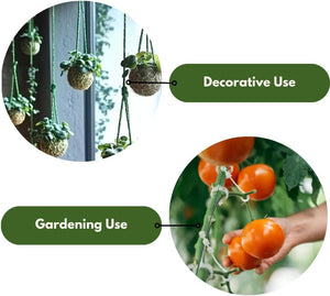 Strong jute string for gardening