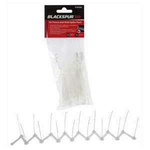 Bird deterrent wall spikes designed to discourage pigeon perching