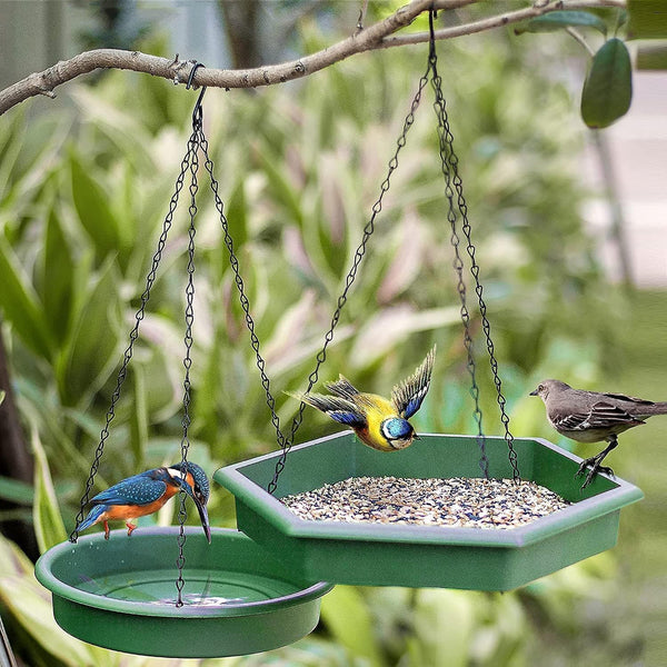 hanging bird feeder for small wild birds