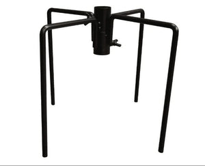 Four prong ground support for bird feeding station