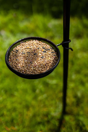 Outdoor wildlife feeding station
