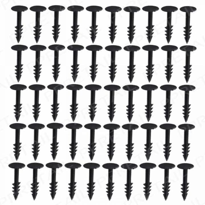 Heavy duty weed membrane pegs for garden landscaping