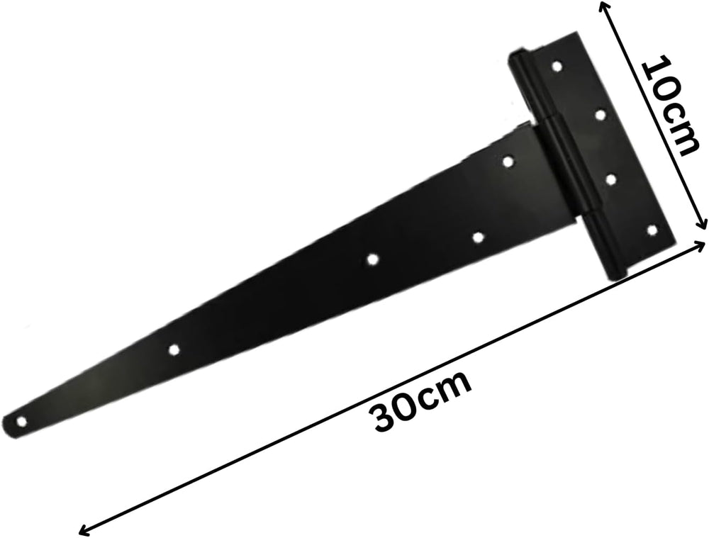12 inch heavy duty garden gate hinges 2 pack