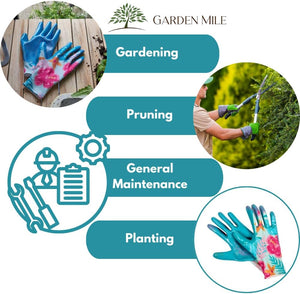 Protective gloves for weeding and gardening