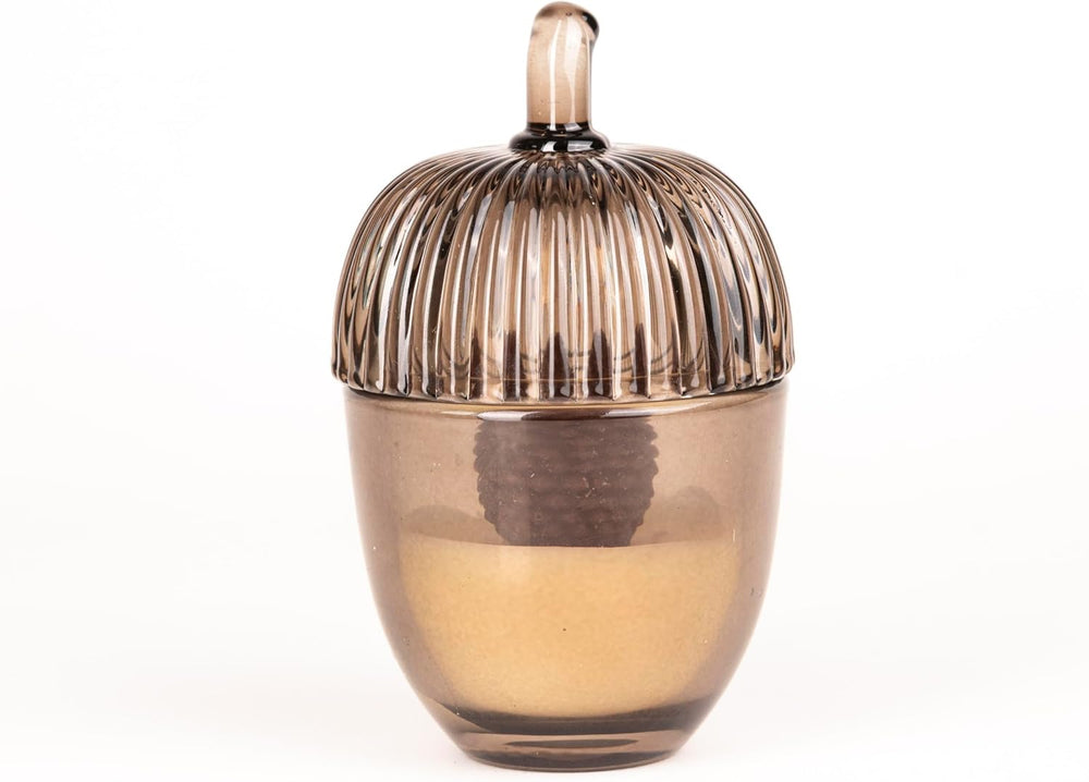Cinnamon pumpkin pie acorn candle
