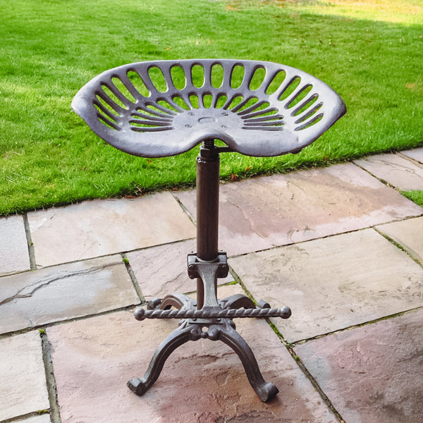 Vintage style cast iron seating