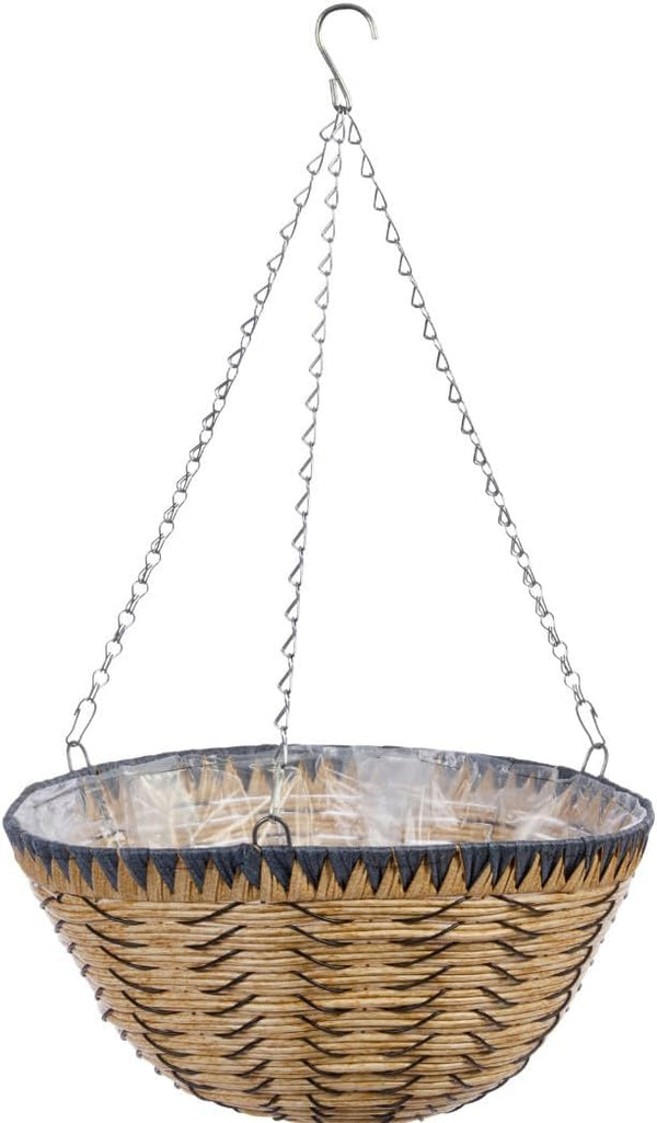 Round hanging planter for balcony garden