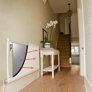 Bubble foil insulation for behind radiators