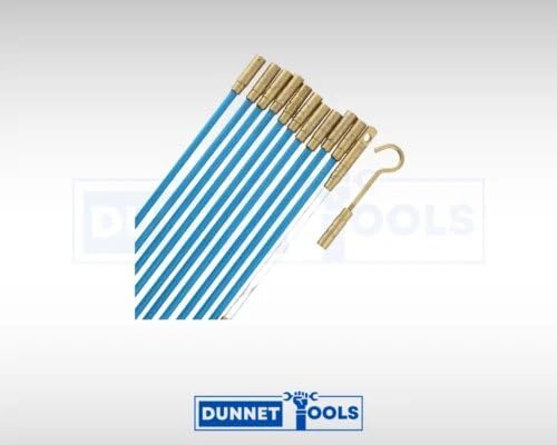 Professional cable pulling kit for routing wires through walls.