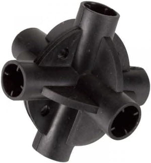Cane connectors creating climbing plant support